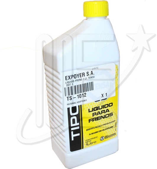 LIQUIDO FRENO 1Lt TENSA DOT 3
