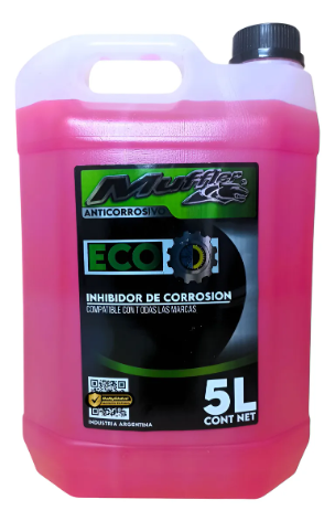 Imagen ilustrativa de LIQUIDO REFRIGERANTE PREPARADO  ROSA 5L