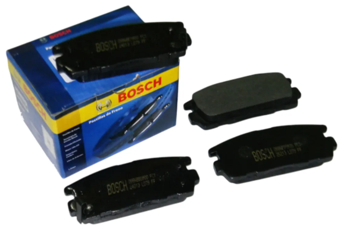 Imagen ilustrativa de JUEGO PASTILLAS FRENO TRAS BOSCH CAPTIVA